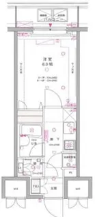 東京 蒲田 Square Tower【14階】の間取り