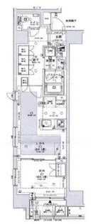オープンレジデンシア日本橋横山町【2階】の間取り