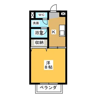 S.R TAKA TAKA【1階】の間取り