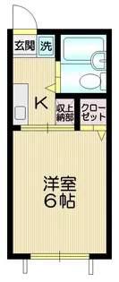 シティハイム ブランシュ【2階】の間取り