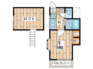 レストフル・フラッツの間取り