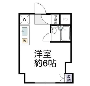 ホープヴィレッジ【3階】の間取り