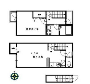 カーサ恵比寿壱番館の間取り