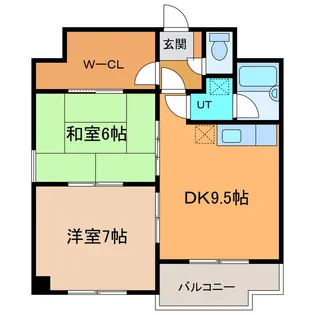 ヴェルデ(東)【3階】の間取り