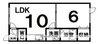 ベルコート【2階】の間取り