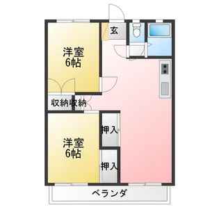 NAGAI【3階】の間取り