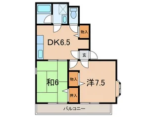 メゾン瑞ヶ丘【3階】の間取り