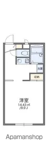 レオパレスYUDA【2階】の間取り