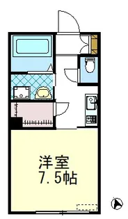 フォルス24【2階】の間取り