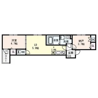 Grande Maison 南巽【1階】の間取り