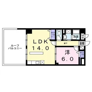 ペガソ21【3階】の間取り