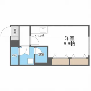 ミラネーゼ大通東 南館【1階】の間取り