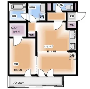 ジュリアーレ【1階】の間取り