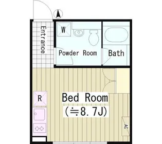 レピア大岡山【2階】の間取り
