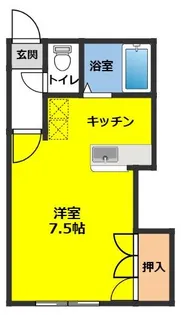 メゾンK3【1階】の間取り
