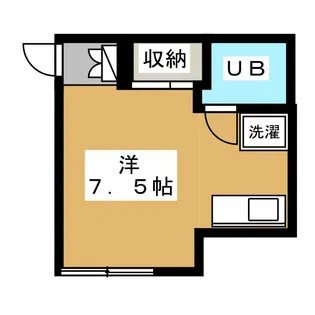 永田エクセレンス【1階】の間取り