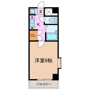 ラメゾンメルヴェイユ【4階】の間取り