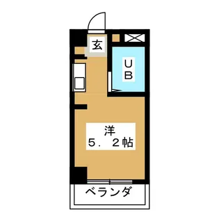 ダイアパレスステーションサイド静岡2号館【4階】の間取り