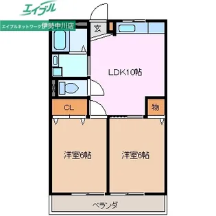 日伯産業【1階】の間取り
