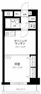 日神パレス生麦【1階】の間取り