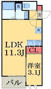 REGALEST白旗(レガリスト)【3階】の間取り