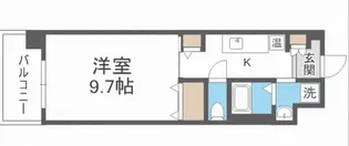 メトロノーム【6階】の間取り