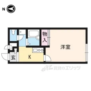 レオパレスFUJI【2階】の間取り