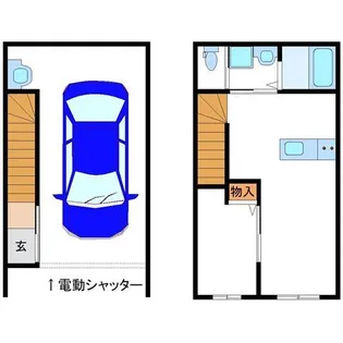 船場ベースの間取り