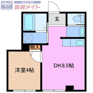 大藪第5ビル【2階】の間取り