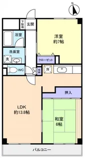サンシティーユーカリが丘【3階】の間取り