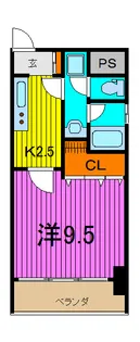 URBAN SELECT 川口並木【7階】の間取り