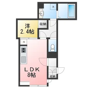 仙台前ルート【1階】の間取り