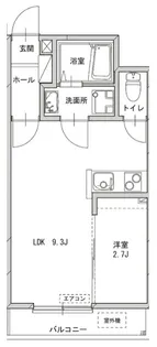 tj residence TOKOROZAWA【1階】の間取り
