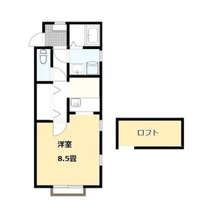 ABCフラッツ【2階】の間取り