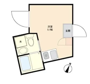 RSC目黒【3階】の間取り