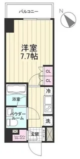 AZEST立川II【10階】の間取り