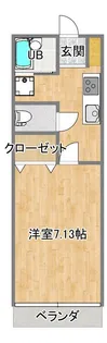 大央ハウジングビル【8階】の間取り