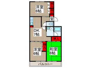 パビヨン.リヴ-ルの間取り