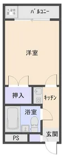 橋本MSマンション【3階】の間取り