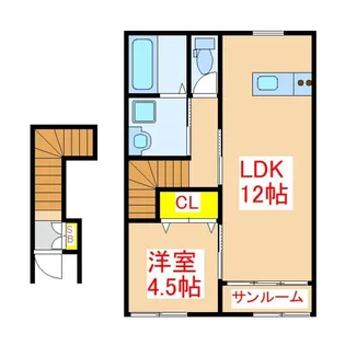Gri-Maison【2階】の間取り
