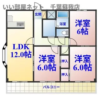 プラザインフィニティ【2階】の間取り
