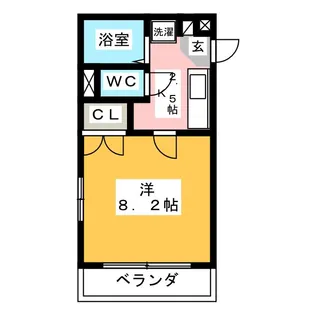 セレクシオン【3階】の間取り
