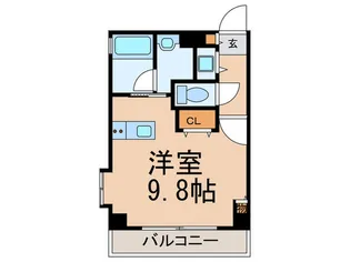 フラリッシュ東大成【5階】の間取り