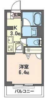 メゾン ドワール【3階】の間取り