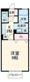 コンフォート宮町【1階】の間取り