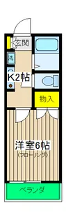 グレープメゾン【2階】の間取り