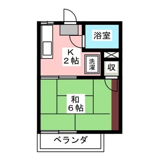 タウニー品野【2階】の間取り