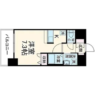 ライジングコート名古屋駅南【8階】の間取り