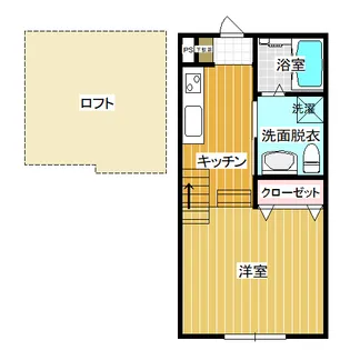 C・Pー1【2階】の間取り