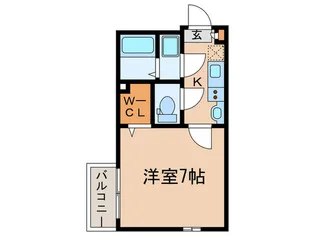 Belle Face関沢【1階】の間取り